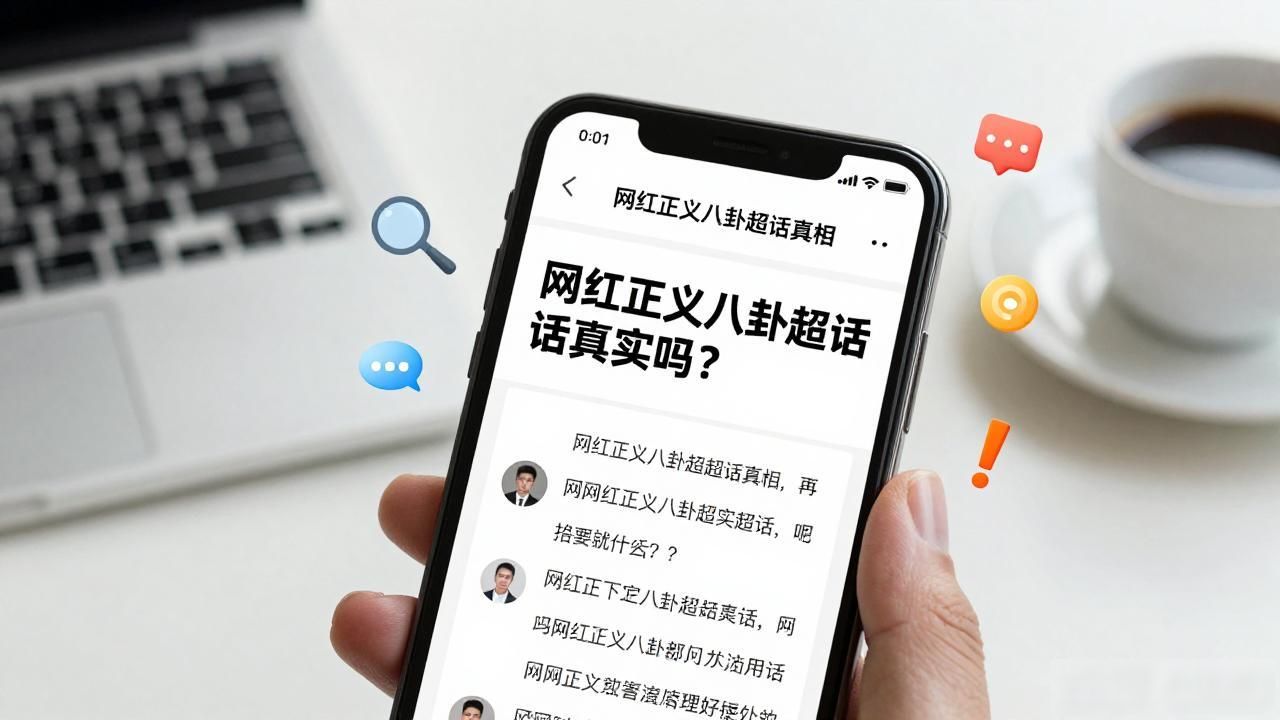 网红正义八卦超话真相