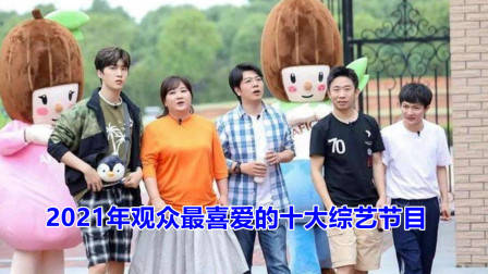 2021年观众最喜爱的十大综艺节目，你看过几个？